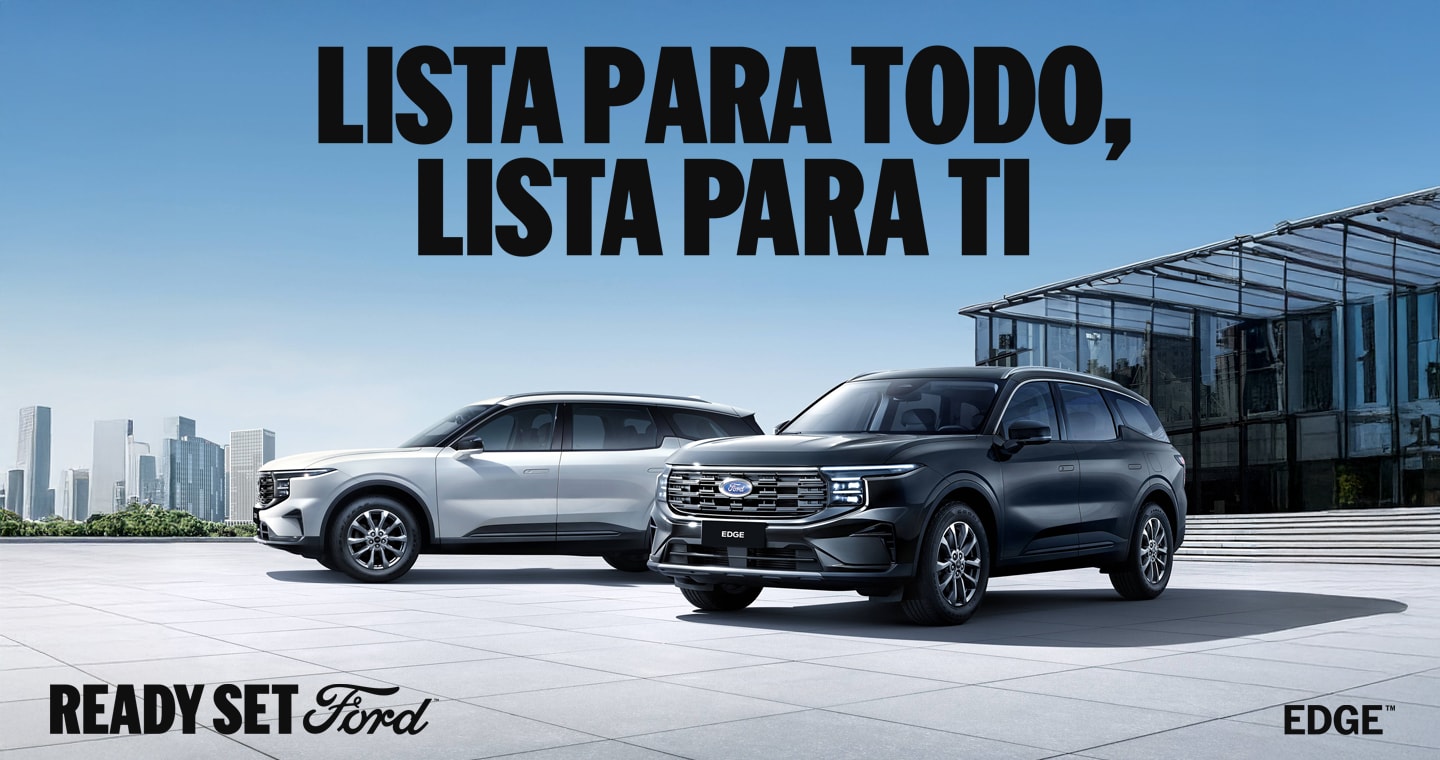 Equipamiento y características de SUV familiar, Ford Edge 2026, disponible en Centroamérica
