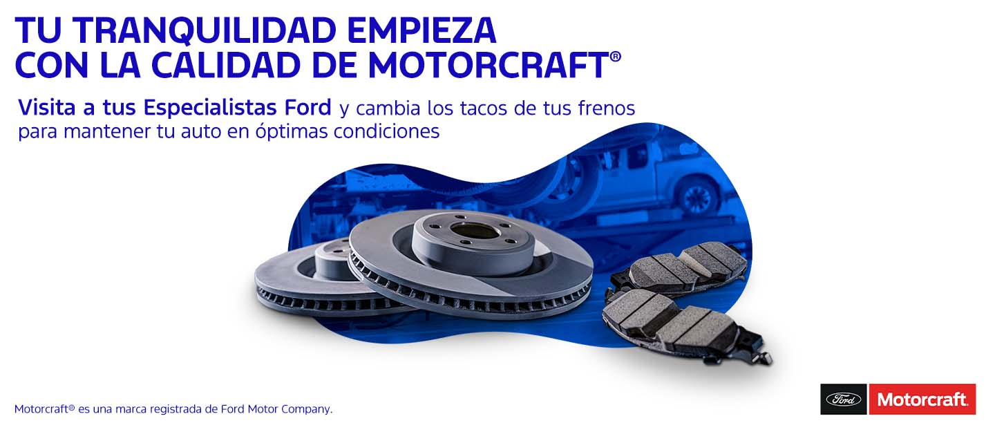 Cambio de frenos en vehículos Ford con garantía de por vida, en Centroamérica