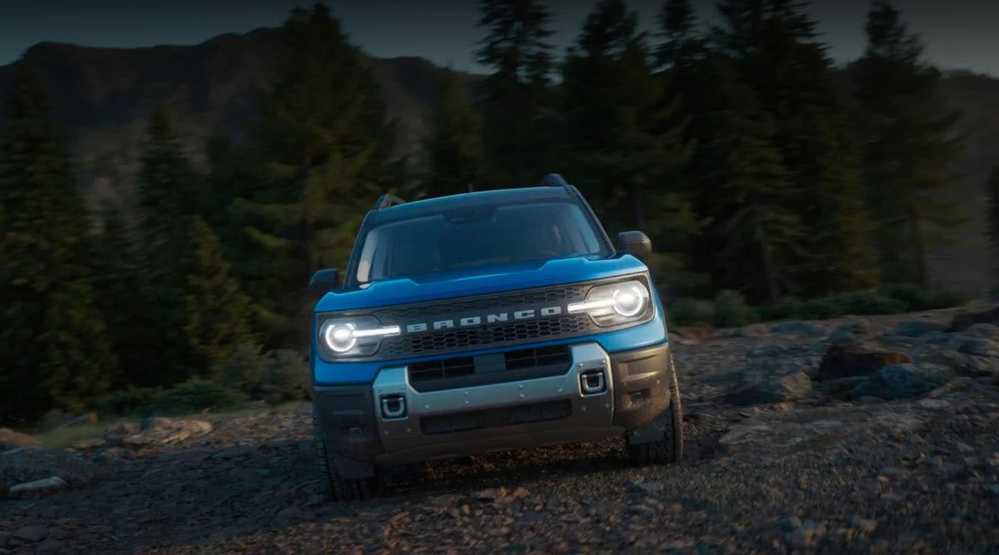 Ford Bronco Sport 2025 es un vehículo ideal para caminos difíciles y terrenos off-road
