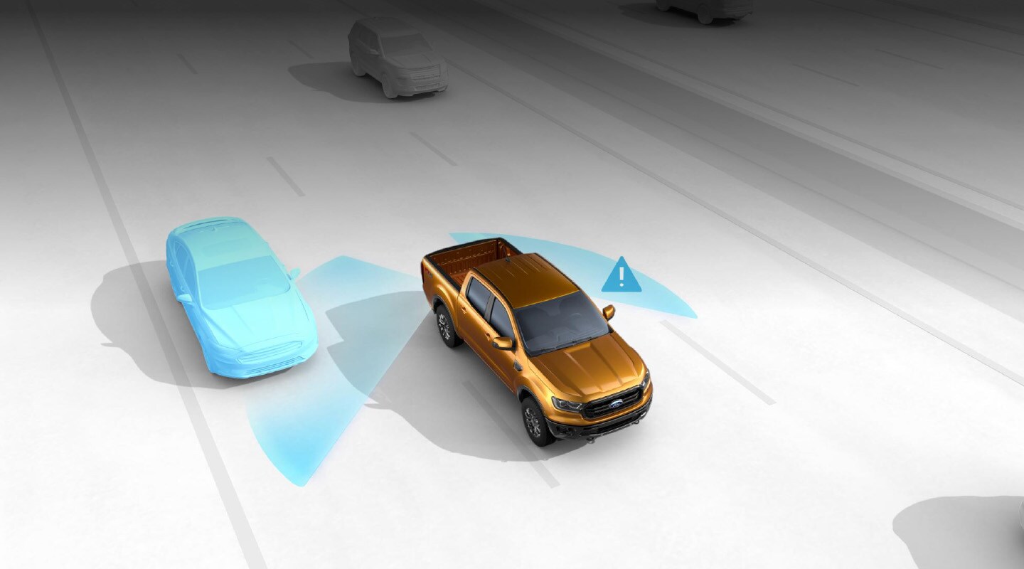 Descubre la Seguridad que brinda BLIS con Alerta de Tráfico Cruzado en Ford Ranger 2023